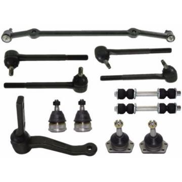 12Pc Suspension Kit Ball Joints Tie Rod Ends Center Link for Buick Chevy Pontiac