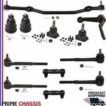 12 PC Kit Center Link Tie Rod End Idler Arm Ball Joints Chevelle Special 68-70