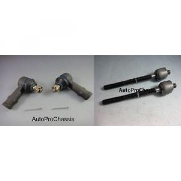 2 OUTER 2 INNER TIE ROD END JAGUAR VANDEN PLAS 82-03