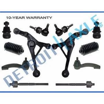 New 12pc Complete Front Suspension Kit Lower Control Arm Inner Outer Tie Rods