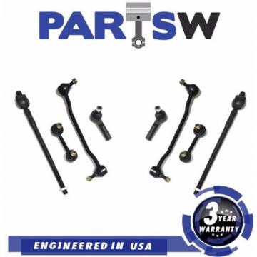 8 Pc Kit Tie Rod Ends Front Sway Bar Links for Nissan Altima Maxima 2Yr Warranty