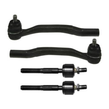 4 Pc Steering Kit for CL Accord Odyssey Oasis Front Inner &amp; Outer Tie Rod Ends