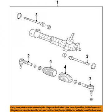 GM OEM Steering Gear-Inner Tie Rod End 20995477