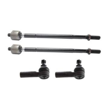 4 Pc Front Steering Kit for Lexus Toyota Avalon Camry Inner &amp; Outer Tie Rod Ends