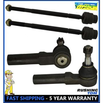 4 Pcs Kit Front Inner &amp; Outer Tie Rod Ends Century Regal Monte Carlo Impala