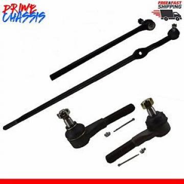 4 PC Kit Steering Parts F250 HD F350 HD Center Link Tie Rod Ends 85-95