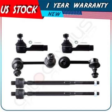 Suspension Front Stabilizer Bar Link Tie Rod Ends For 2000-2001 Infiniti I30