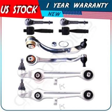 8 Pcs Suspension Tie Rod End Control Arm Kit for 96-2001 Audi A4 A4 Quattro