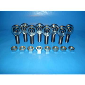 4-Link 3/8-24 x 3/8 Bore, Chromoly, Rod End / Heim Joint, With Jam Nuts