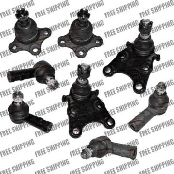 New Suspension Kit Upper+Lower Ball Joints Set Tie Rod Ends For Isuzu Rodeo