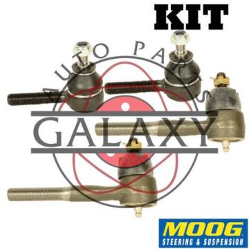 Moog New Inner &amp; Outer Tie Rod End PairS For 260E 300CE/D/E/TD/TE E320