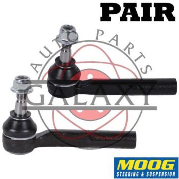 Moog New Replacement Complete Outer Tie Rod End Pair For Saab 9-3 9-5