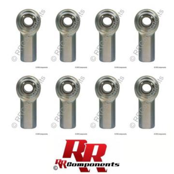 8 qty RH Female 3/8&#034;- 24 Thread with a 3/8&#034; Bore, Rod End, Heim Joints (CFR-6)