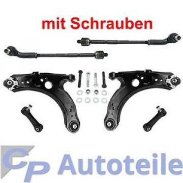 2x Control arm Coupling rod Tie rod end Screws Seat Leon 1M1 Toledo 1M2 front