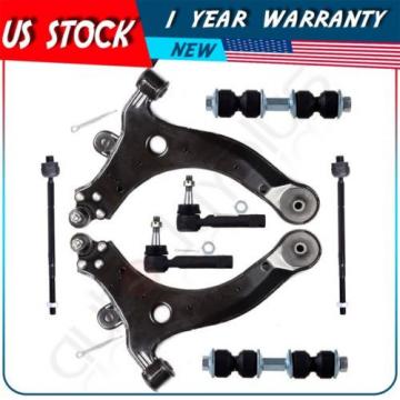 8 Tie Rod End Suspension Control Arm Kit for 97-04 Oldsmobile Silhouette