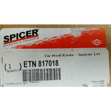Spicer LH Tie Rod End ETN 817018