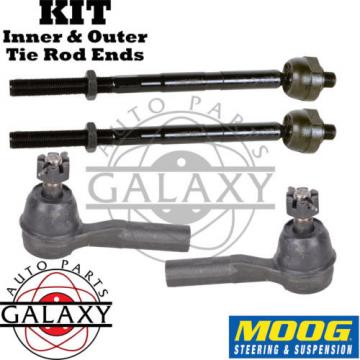 Moog Replacement New Inner &amp; Outer Tie Rod Ends For Jeep Grand Cherokee 2005-10