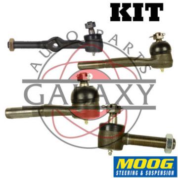 Moog Inner &amp; Outer Tie Rod End PairS Fits Chevrolet GMC