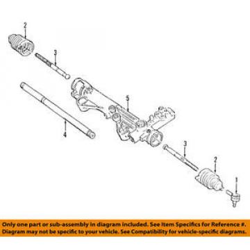 FORD OEM Steering Gear-Inner Tie Rod End 2L1Z3280GA