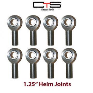 8 1.250 (1 ¬?) Rod End Heim Joints Case Hardened Steel Chrome Moly hot rod link