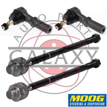Moog New Inner &amp; Outer Tie Rod Ends For Dodge Ram 2500 3500 03-10 2WD