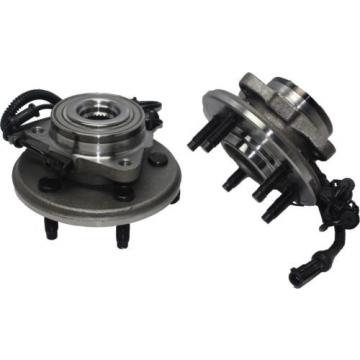 4pc Kit 2 Front Wheel Hub and Bearing Assembly w/ ABS + 2 CV Axle Shaft 4WD 4 Dr