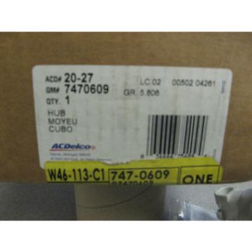 ACDelco GM Original Equipment 20-27 Wheel Bearing and Hub Assembly, Rear New NIB