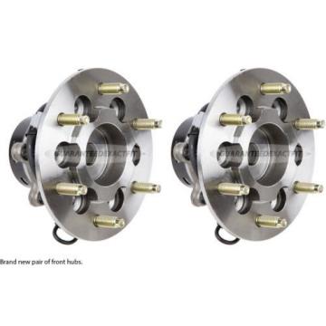 Pair New Front Left &amp; Right Wheel Hub Bearing Assembly Fits Chevy GMC And Isuzu