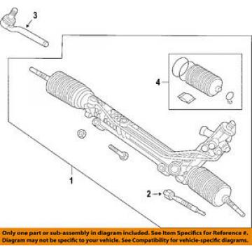 LAND ROVER OEM Range Rover Sport Power Steering-Outer Tie Rod End QJB500040