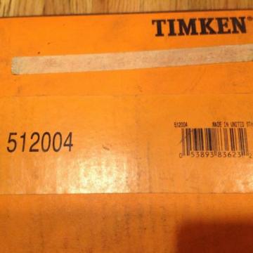 Timken 512004 - Rear Wheel Bearing and Hub Assembly