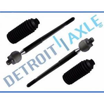 Brand NEW 4pc Inner Tie Rod End + Rack &amp; Pinion Boots 1995-96 Mazda Protege