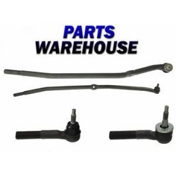 4 Piece Kit Inner &amp; Outer Tie Rod Ends Fits Driver and Passenger Side