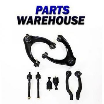 8 Pieces Kit Lower Ball Joints, Inner Outer Tie Rod Ends, Front Upper Control...