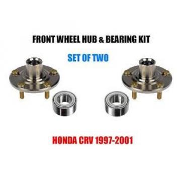 Front Wheel Hub And Bearing Kit Assembly Honda CRV  SET OF TWO