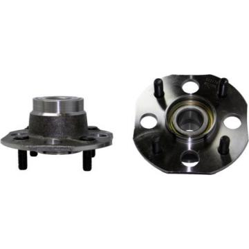 Set of (2) NEW Rear Driver &amp; Passenger Wheel Hub &amp; Bearing Assembly DRUM w/o ABS