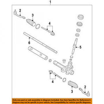 KIA OEM 10-13 Forte Steering Gear-Inner Tie Rod End 577241M000