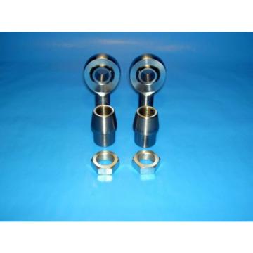 5/8 x 1/2 Bore Chromoly Panhard Bar Rod End kit, Heim Joints (Bung 1-3/8 x.120)