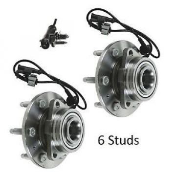 2007-2012 Chevrolet Avalanche (4WD) Front Wheel Hub Bearing Assembly 4x4  (PAIR)