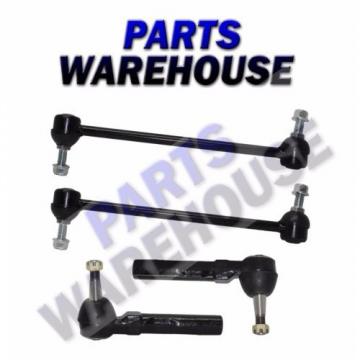 4Pc Tie Rod End Sway Bar Kit - Chevy Malibu/Pontiac G6/Saturn Aura 04-09 1Y Wrty