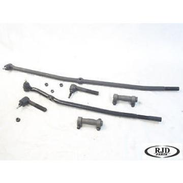 Fits Dodge Ram 2 Drag Links 2 Tie Rod Ends 2 Adjusting Sleeves Kit