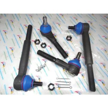 94-99 DODGE RAM 1500 2500 3500 2WD 4 Tie Rod ends Inner &amp; Outer ES3171 ES3172