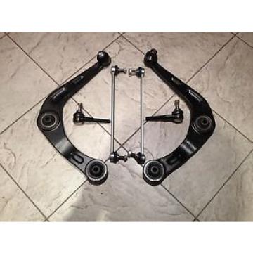 PEUGEOT 206 CC 2.0 16V GTI (00-) 2 FRONT WISHBONES ARMS+2 LINKS+2 TRACK ROD ENDS