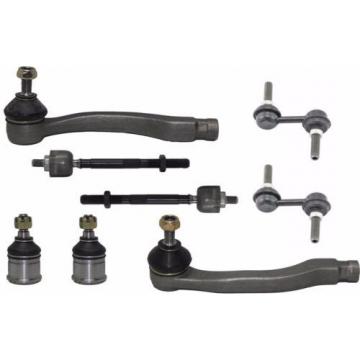 8 Pcs Kit Inner &amp; Outer Tie Rods Lower Ball Joints Sway Bar for 97-01 Honda CR-V