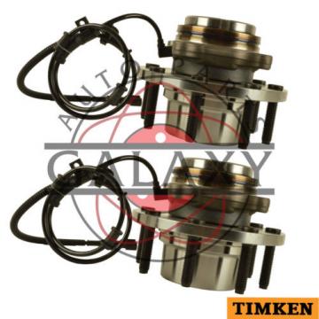 Timken Pair Front Wheel Bearing Hub Assembly For Ford Excursion 2000-2005