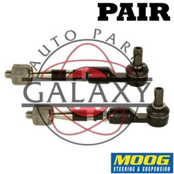 Moog Replacement New Inner &amp; Outer Tie Rod Assembly Pair For Passat A4 Quattro