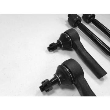 4 Pc Kit Tie Rod Ends For 07-08 Jeep Compass Dodge Caliber 1 Year Warranty