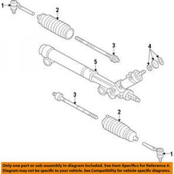 GM OEM Steering Gear-Inner Tie Rod End 26095474