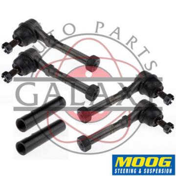 Moog New Inner &amp; Outer Tie Rod Ends For Expedition F-150 F-250 Navigator 4X4 4WD