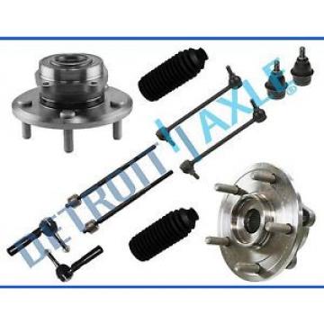 New 12pc Front Driver &amp; Passenger Wheel Hub &amp; Bearing Suspension Kit for Journey