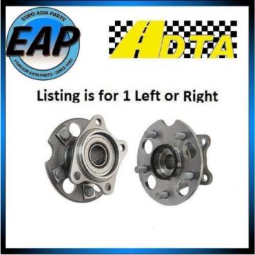 For RX330 RX350 RX400H Highlander AWD 4cyl V6 DTA Rear Wheel Hub Bearing NEW